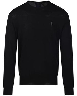 Ralph Lauren Rundhals-Pullover - Schwarz