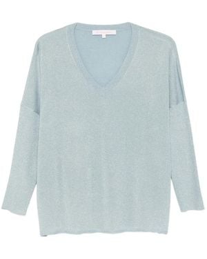 ABSOLUT CASHMERE V-Neck Knitwear - Bleu