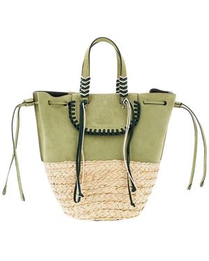 CUBA LAB Tote Bags - Green
