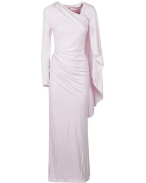 Self-Portrait Maxi Dresses - Morado