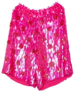 Dries Van Noten Short Shorts - Pink
