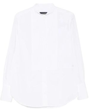 The Seafarer Overhemden ,Wit ,Katoen Bib Front Shirt