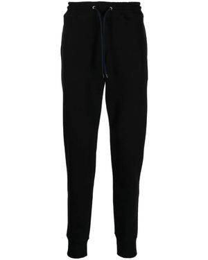 Paul Smith Pantaloni neri con logo zebra - Nero