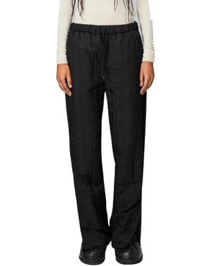 Rains Wide Trousers - Negro
