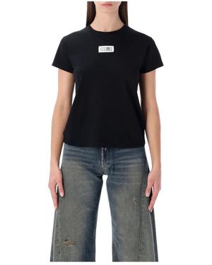 MM6 by Maison Margiela T-Shirts - Negro