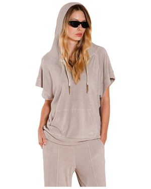 Mason's Marta Kurzarm-Sweatshirt - Braun