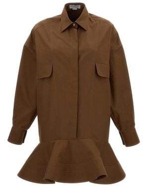 Stella McCartney Shirt Dresses - Brown