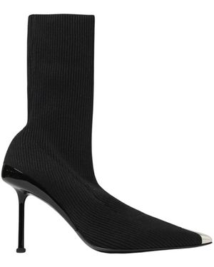 McQueen Heeled Boots - Negro
