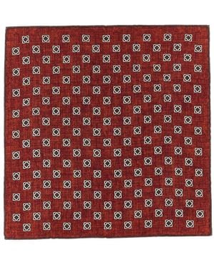 Brunello Cucinelli Accessoires ,Rood ,Zijden Zakdoek