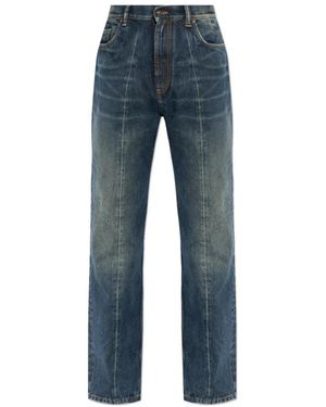 Versace Straight Jeans - Azul