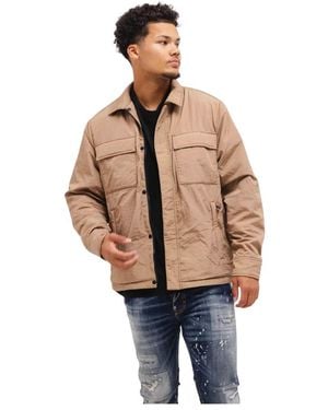 Emporio Armani Light Jackets - Natural