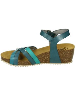 Hee 26011 Wedge Sandal - Groen