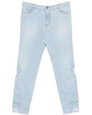 Ermanno Scervino Cropped Jeans - Blue