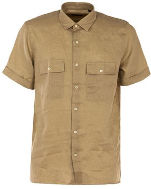 Liu Jo Short Sleeve Shirts - Naturel