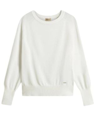 Woolrich Round-Neck Knitwear - White