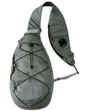 C.P. Company Nylon crossbody tasche stormy elegant - Weiß