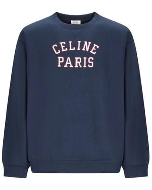 Celine Sweatshirts - Blue