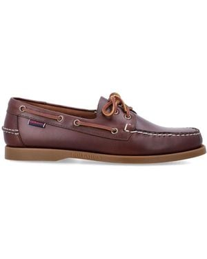 Sebago Sailor Shoes - Rouge