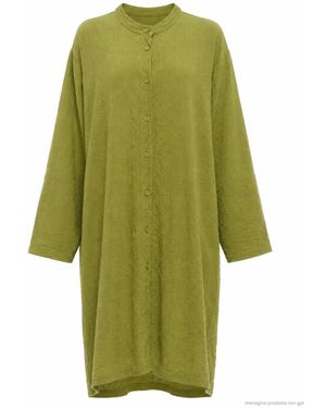Transit Kleedjes ,Groen ,Katoen Shirt Dress