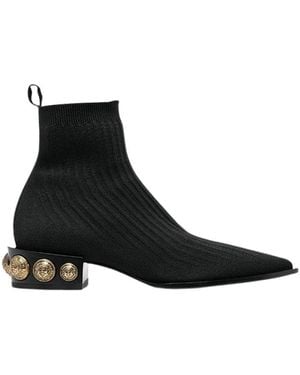 Balmain Stivaletti neri slip-on - Nero
