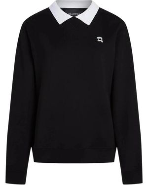 KARL LAGERFELD Sweatshirts - Negro
