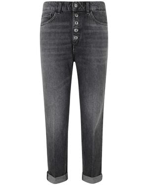 Dondup Cropped Jeans - Grijs
