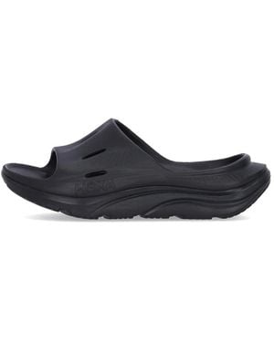 Hoka One One Schnelltrocknende Recovery Sliders - Blau