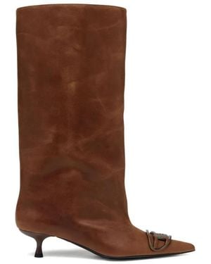 DIESEL Heeled Boots - Brown