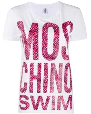 Moschino Tops ,Wit ,T-Shirts