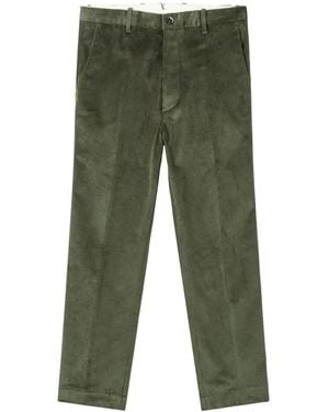 Nine:inthe:morning Slim-Fit Trousers - Verde