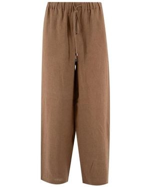 Antonelli Wide Pants - Brown
