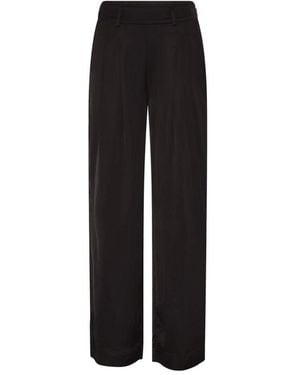 Bruuns Bazaar Wide Trousers - Nero