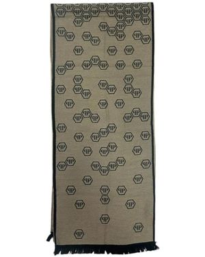 Philipp Plein Winter Scarves - Vert