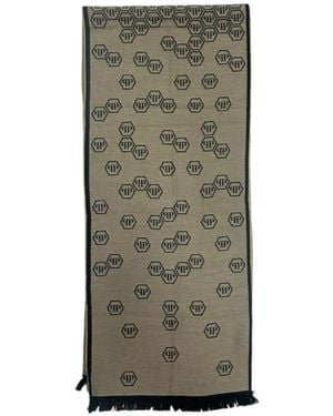 Philipp Plein Winter Scarves - Vert