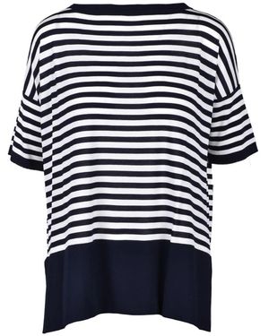 Wild Cashmere Round-Neck Knitwear - Blu