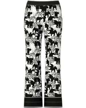 Marc Cain Wide Trousers - Negro