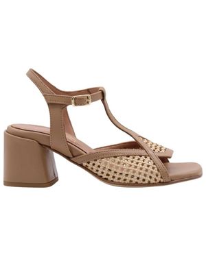 DONNA LEI High Heel Sandals - Marrone