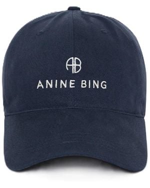 Anine Bing Caps - Blue