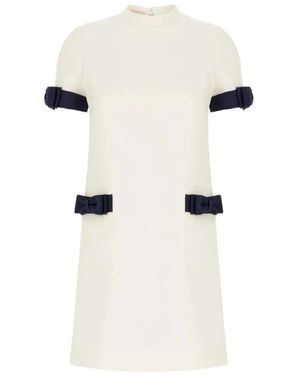 Valentino Garavani Short Dresses - White