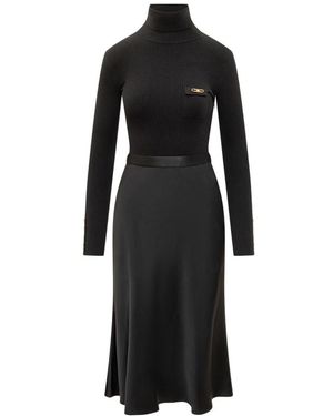 Elisabetta Franchi Midi Dresses - Negro