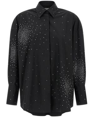 GIUSEPPE DI MORABITO Rhinestone Shirt - Schwarz