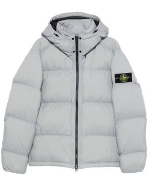 Stone Island Down Jackets - Grey