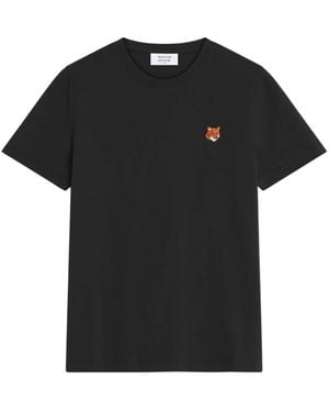 Maison Kitsuné T-Shirts - Black