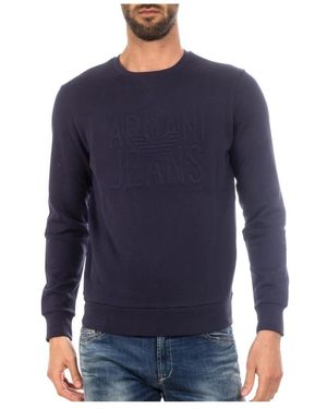 Armani Jeans Sweatshirts - Blue