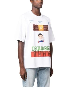 DSquared² T-Shirts - White