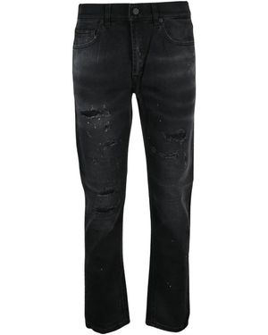 Dondup Straight Jeans - Noir