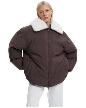 ESTRO Down Jackets - Brown