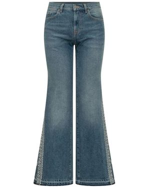 Ba&sh Vivy Flared Jeans - Blauw