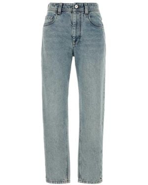 Brunello Cucinelli Straight Fit Jeans - Blue
