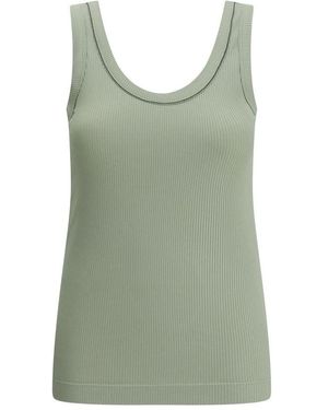 Brunello Cucinelli Sleeveless Tops - Verde